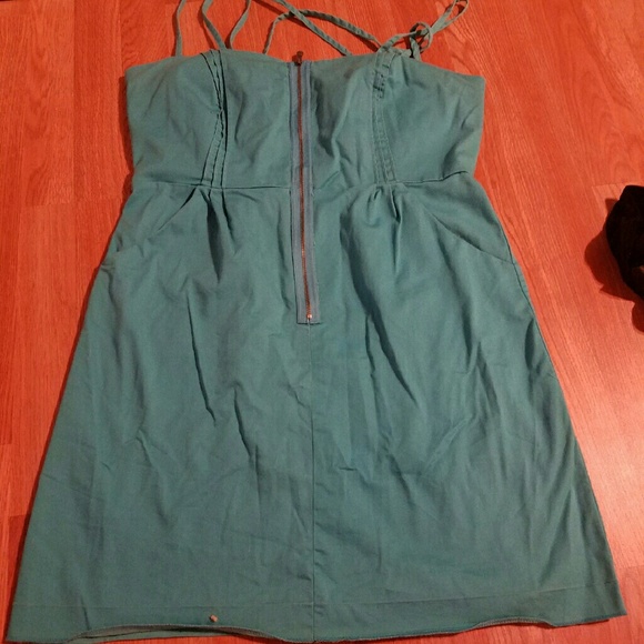 Sky blue summer dress