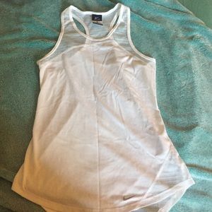 Dri-fit mesh paneled Nike tank