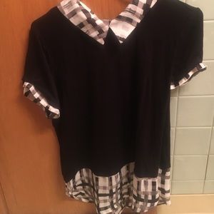 Cap sleeve shirt