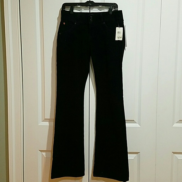 Hudson Jeans Black Corduroy Pants