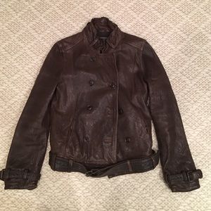 Madewell leather jacket