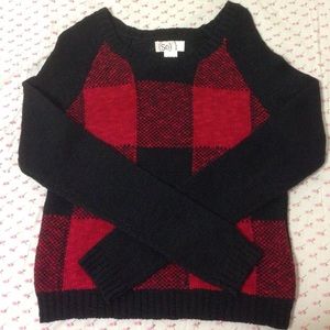 ⚡️NWOT Checkered So Sweater!