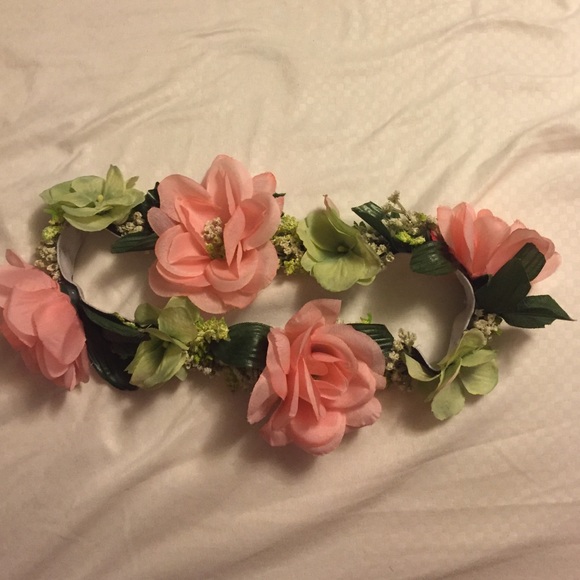 Hippie inspired floral headband