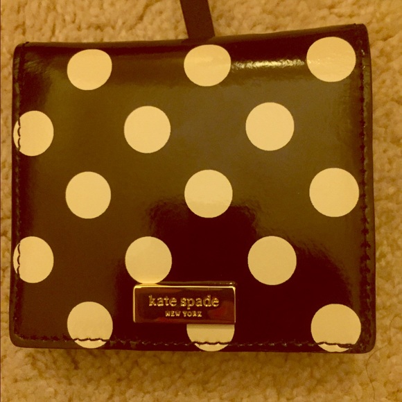 kate spade Handbags - Polka dotted Kate spade mini wallet