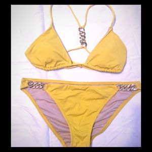 Victoria's Secret Sexy Yellow Bikini Set
