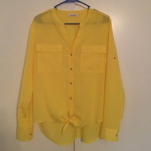 Yellow Blouse