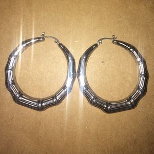 Stainless Steel Bamboo Hoops