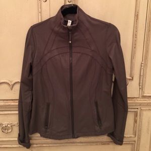 Lulu lemon jacket, dark gray