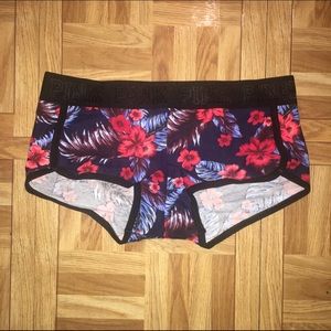Victoria secret VS PINK floral Boyshort panties