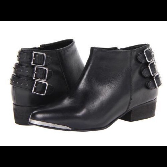 Seychelles Shoes - Seychelles Black Leather Booties