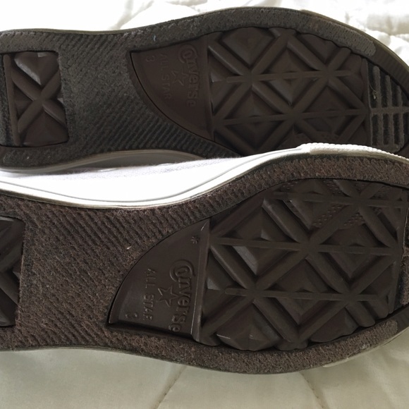 All White Converse - Picture 4 of 4