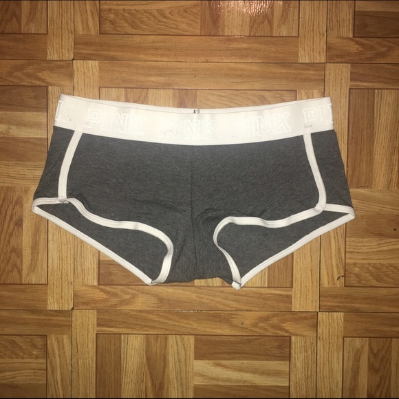 Victoria secret VS PINK Grey Boyshort pantie
