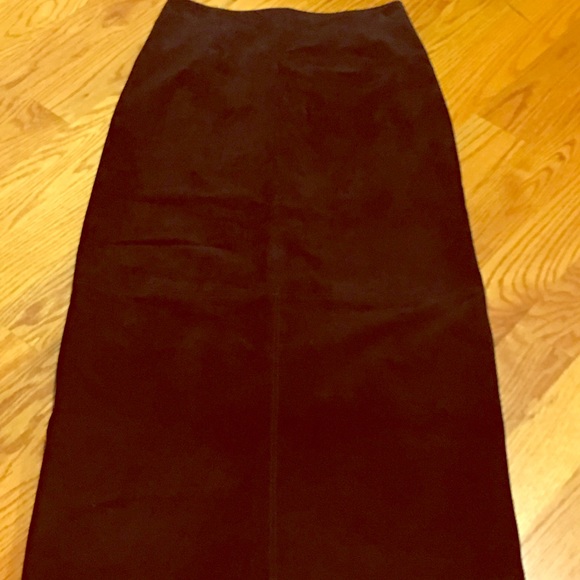 Suede Skirt