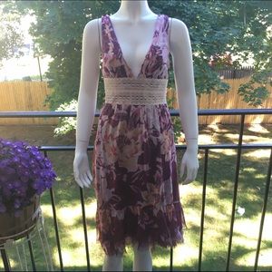 Free People Floral High Low Dress