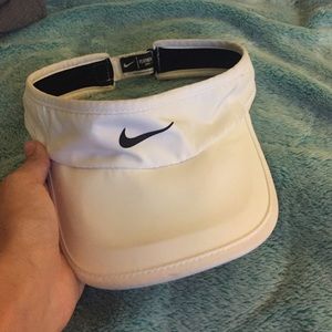 White Nike visor