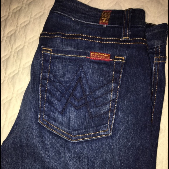 Lexi SEVENS for ALL MANKIND sz 28p A pocket jeans