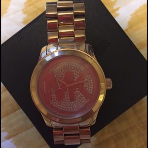 Michaels Kors rose gold watch