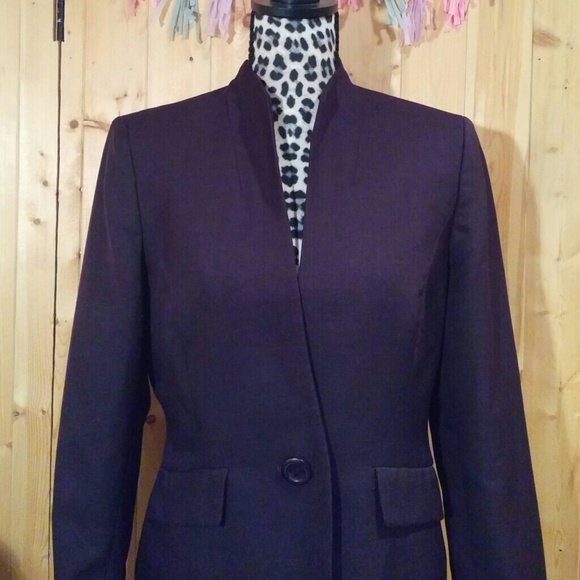 Plum Jacket / Blazer by Jones Studio