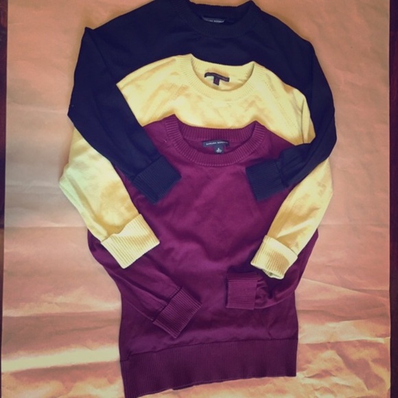 3 Banana Republic sweaters