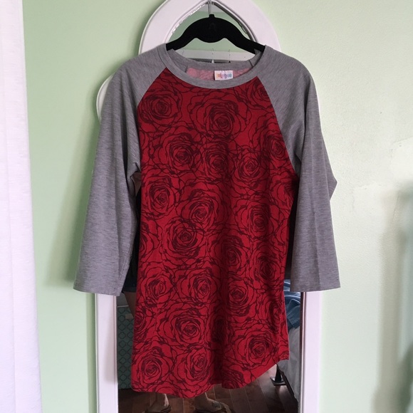 NWOT Small LuLaRoe Randy Red Roses