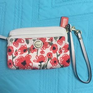 Cute Coach floral purse!