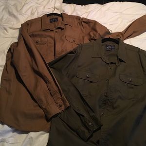 American Eagle button downs