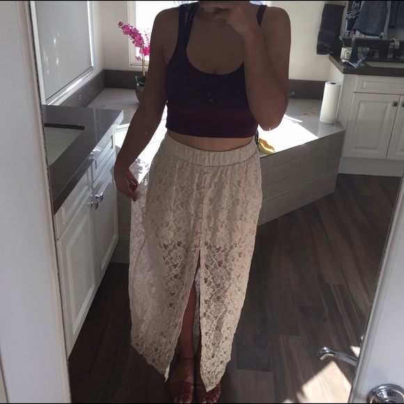Pins + Needles lace maxi skirt - Picture 1 of 3