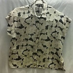 Topshop--Cropped Blouse