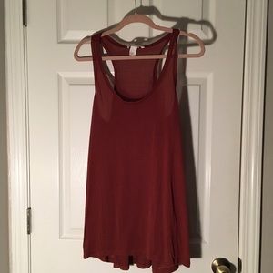 H&M Burnt Orange Racerback Tank