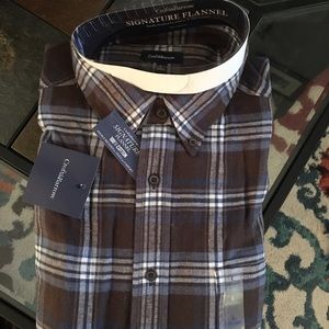 NWT Croft & Barrow Men's Large Flannel Shirt