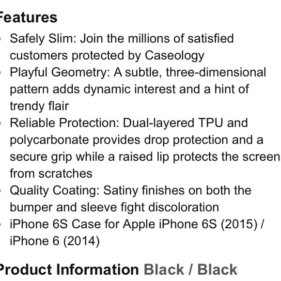 Caseology Iphone 6/6s case - Picture 4 of 6