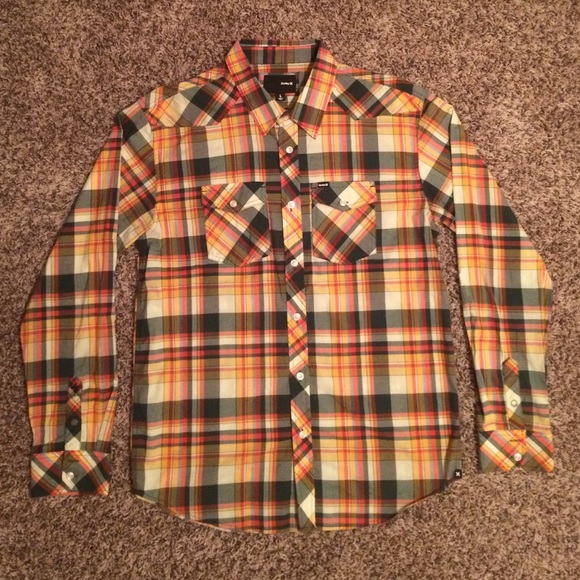 Hurley Long Sleeve Button Down - Picture 1 of 4