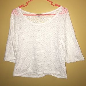 White Lace Top
