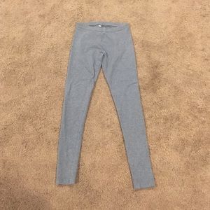 Grey leggings