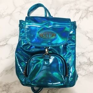 🚫SOLD🚫 Holographic UNIF Quip Mini Backpack