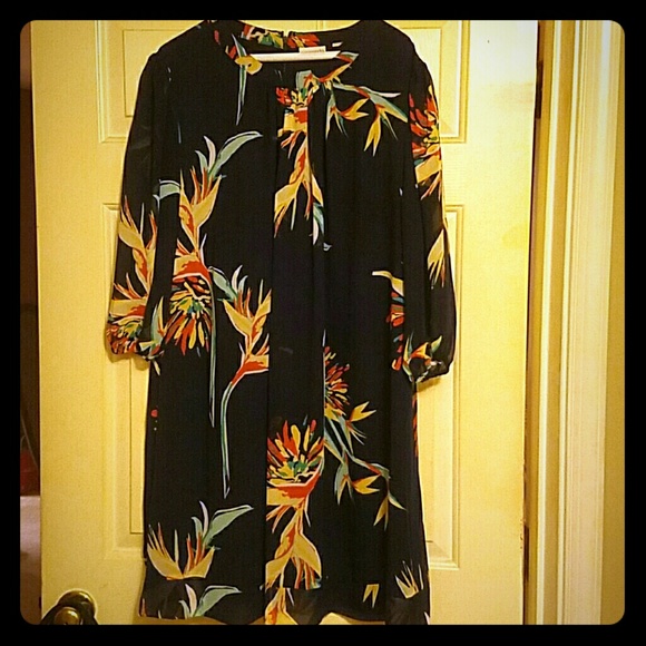 Eva Mendes Collection Sabrina Dress-Floral