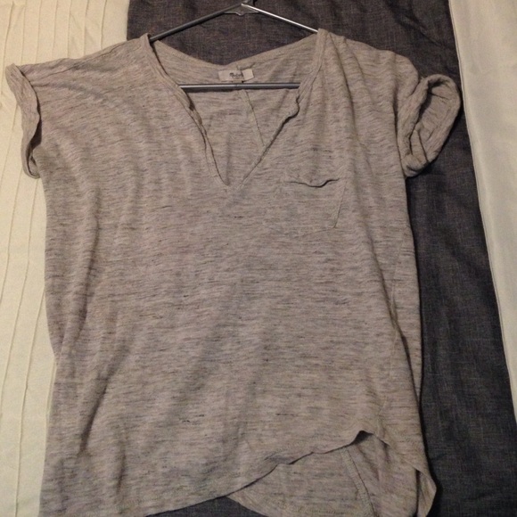 Deep vnevk Madewell tee