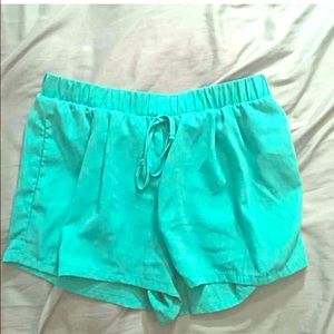 Women's drawstring dress up shorts