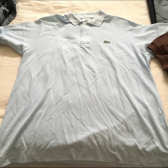 Baby blue  Men's  Lacoste Polo