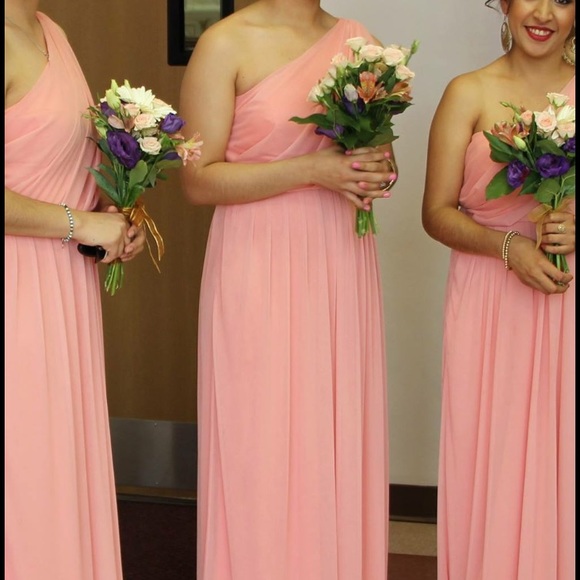 Alfred Sung Bridesmaid Dress Size 8 Worn Once - Picture 2 of 4