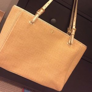 Tory Burch Straw Beach Purse