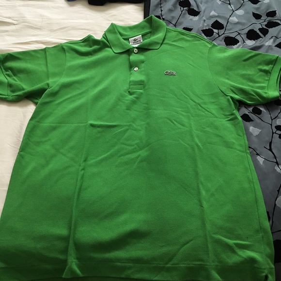 Green  Men's  Lacoste Polo