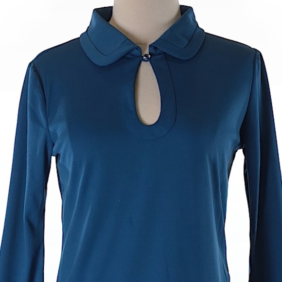 TULLE LONG SLEEVE TOP SIZE M - Picture 3 of 4