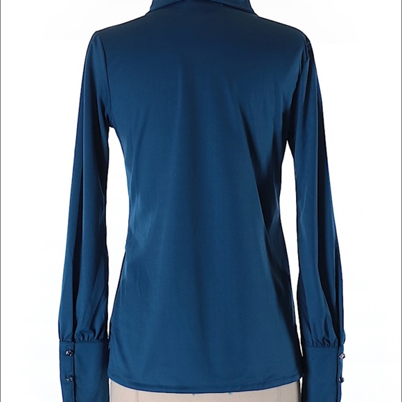 TULLE LONG SLEEVE TOP SIZE M - Picture 4 of 4