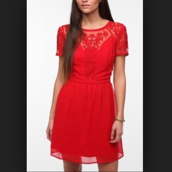 Embroidered Kimchi Blue Dress