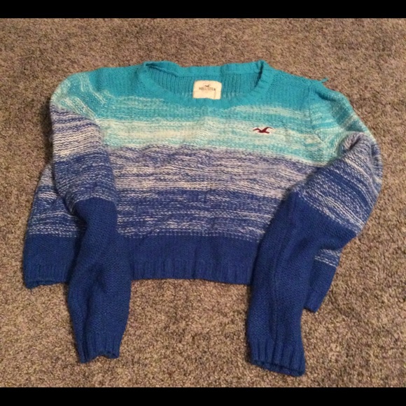 Blue Hollister sweater