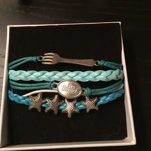 Little Mermaid "Kiss the Girl" Bracelet