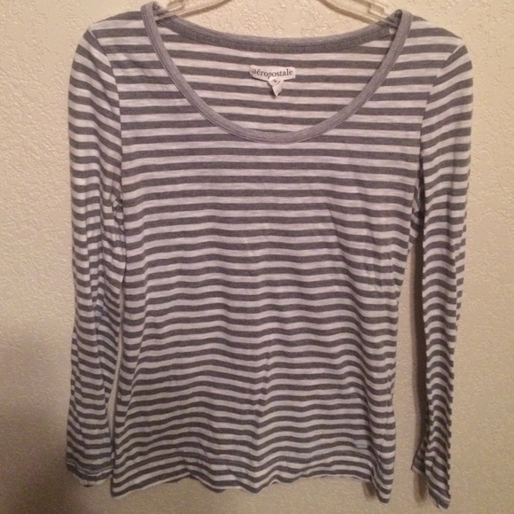 Aeropostale striped long sleeve tee