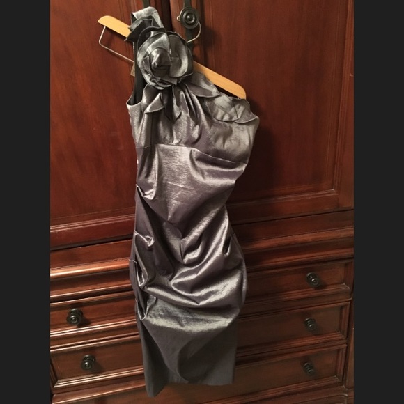 Caché Shoulder Strap Dress - Picture 2 of 4