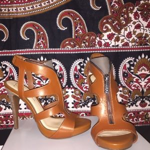 Jessica Simpson Carmyne Light Luggage Leather